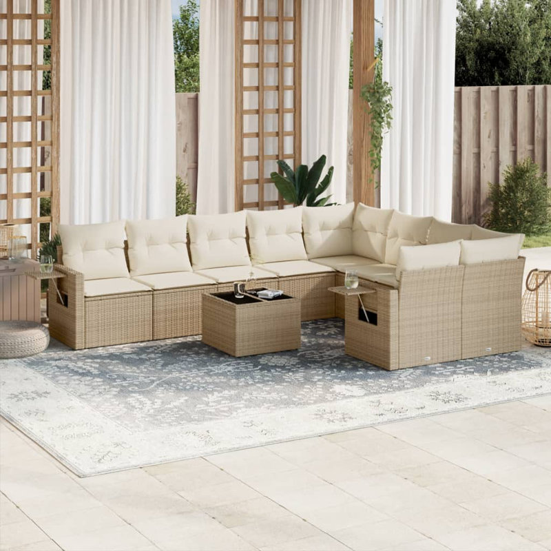 Ensemble de canapé de jardin Vidaxl