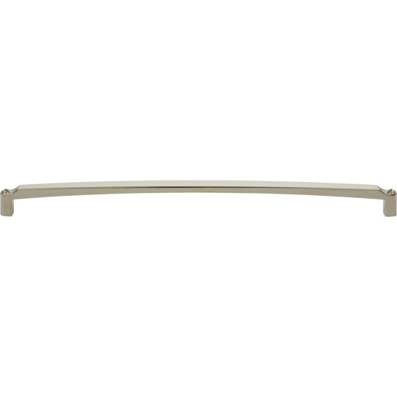 Haddonfield Bar Pull, Polished Nickel, 12" Center to Center