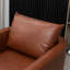 Fauteuil pivotant en cuir véritable Azib-88419625