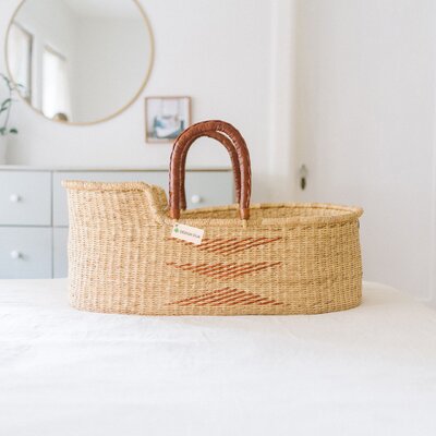 Moses Baskets with Bedding -  Design Dua, BB103-BU