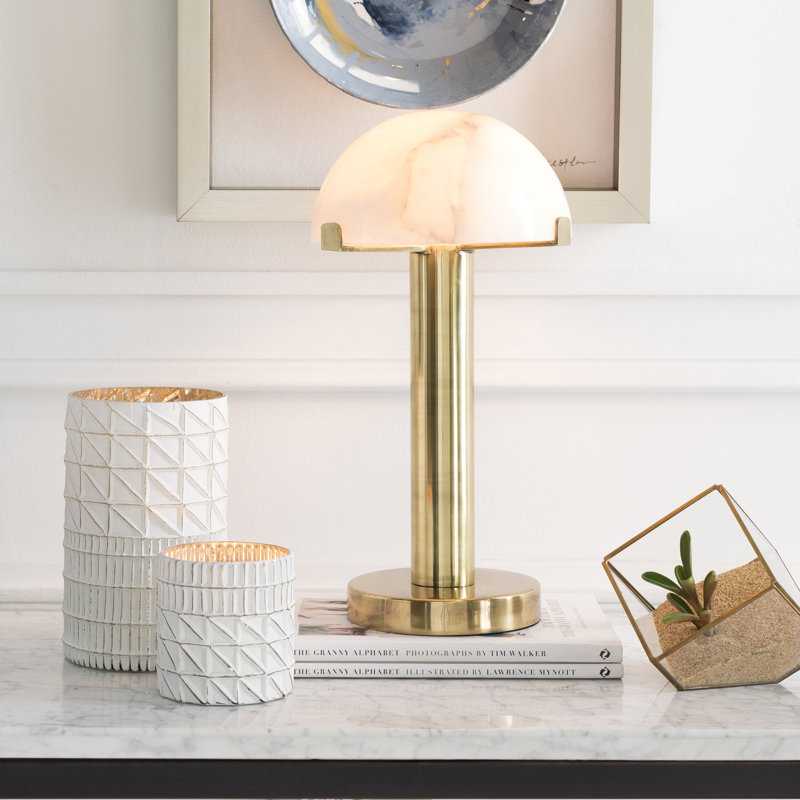 Ursula Modern Pillow Cover5" Table Lamp