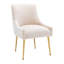 Chaise d'appoint en velours Surles-1918520125