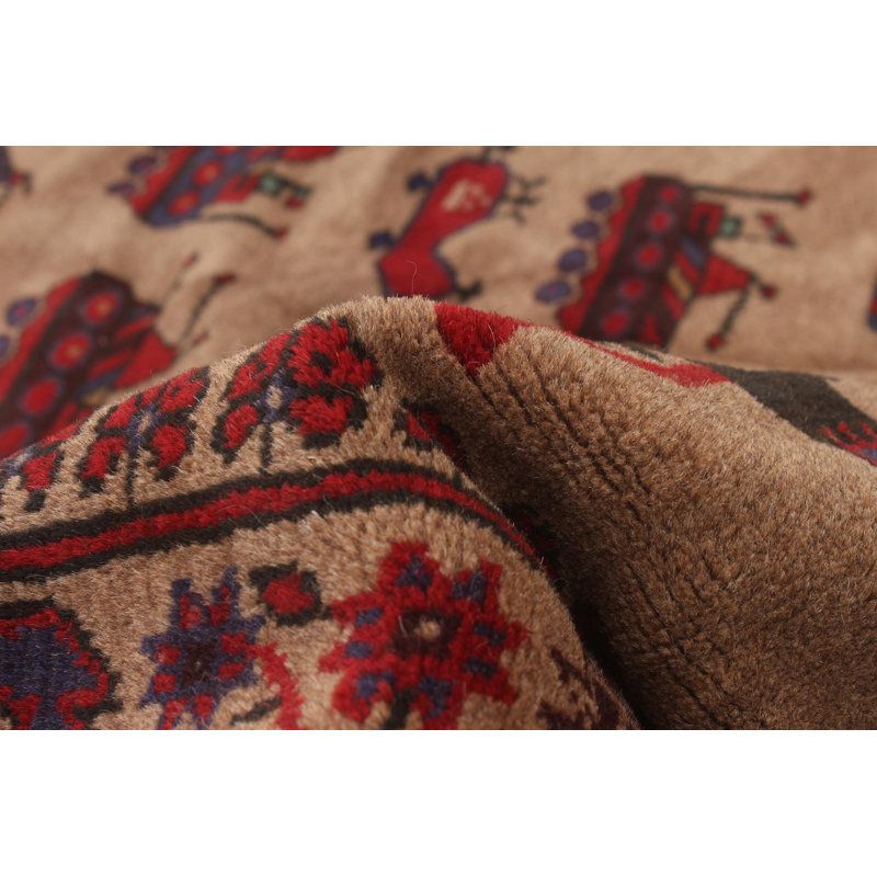 Tapis brun clair Isolde 6 pi 3 po x 9 pi 6 po