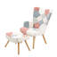 Chaise d'appoint moderne avec repose-pieds-1420234972