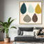 "Floral and Botanical World In A Leaf" par Oliver Gal, reproduction d'art graphique sur toile-1480248842-1480248845