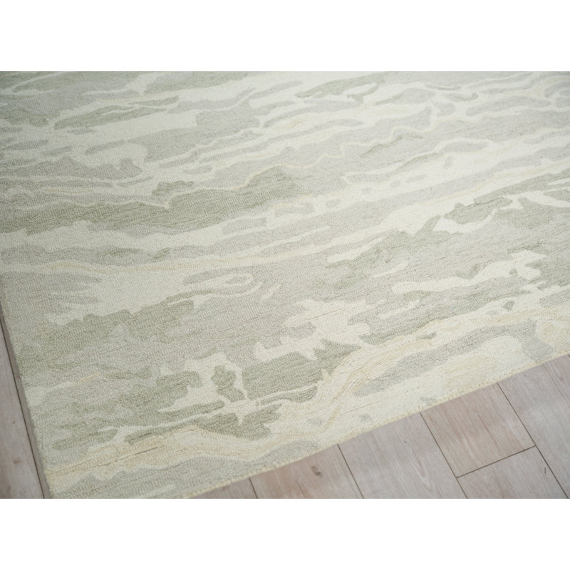 Cortero Handmade Abstract Area Rug, Rectangle 6' x 9'