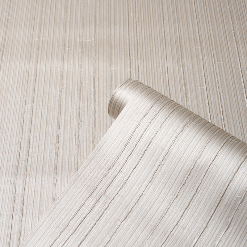Papier peint en vinyle Rimini Rib, Blanc