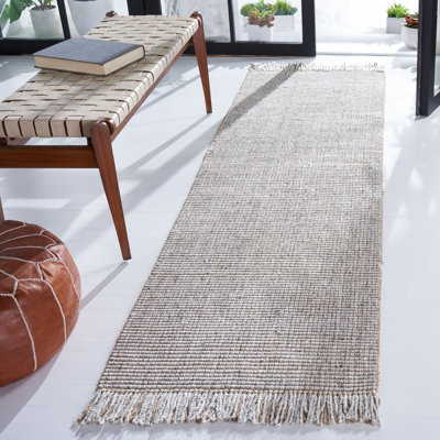 Gatson Handwoven Area Rug in Grey/Brown