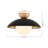 Briceson Modern Glass Bubble Flush Mount