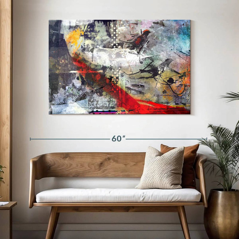 Brampt Symbolic Brotherhood, 32" H x 48" W