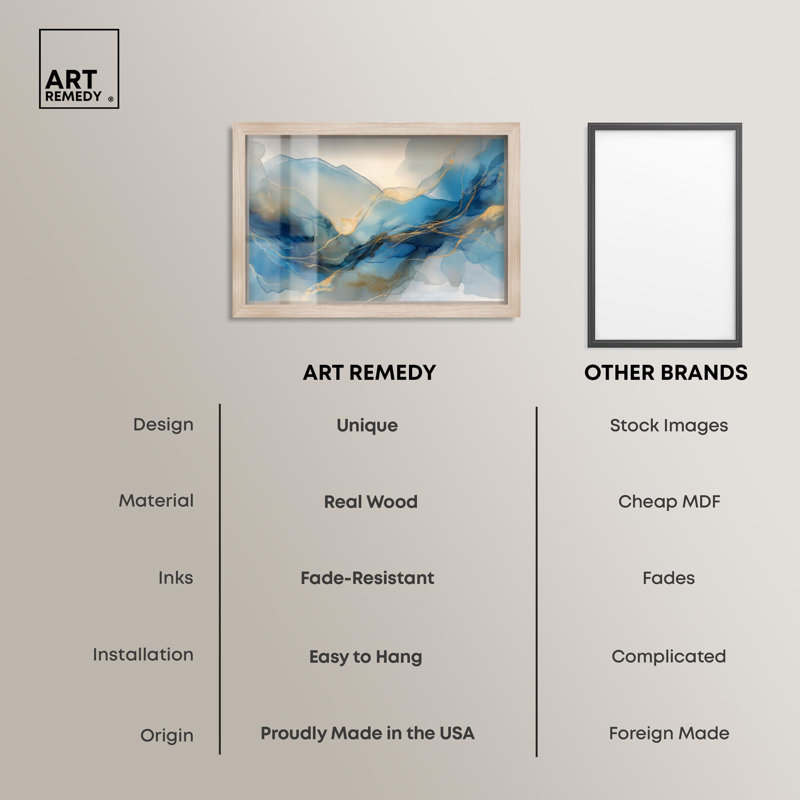 Art mural abstrait postmoderne Flow II Shadowbox par Art Remedy, Crème, crème, H 17 po x l 25 po