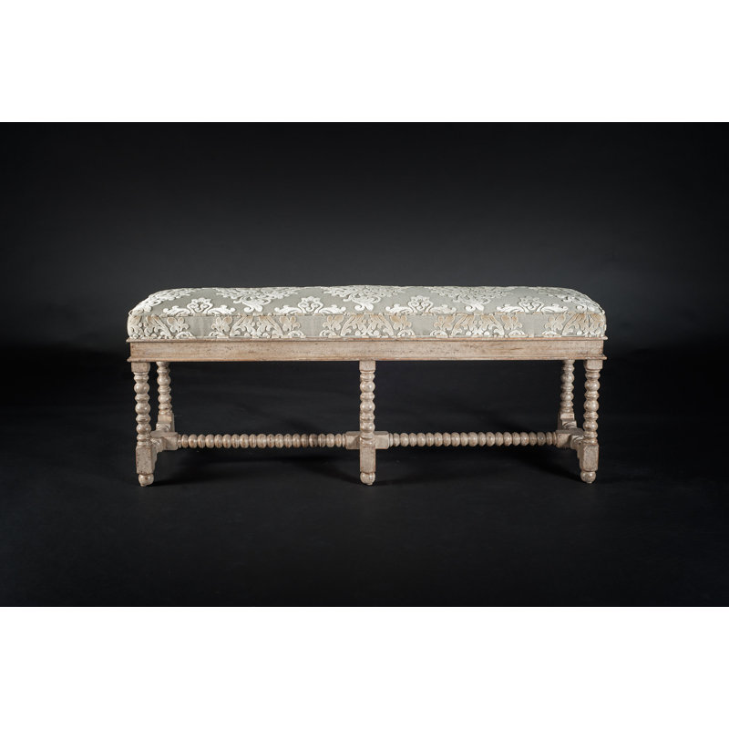 Banc recouverts de tissu d'ameublement