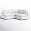 Jossa Upholstered L-Shaped Sectional Symmetrical-910449332