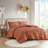 Elegant Full/queen Bedding Set, Polyester Jacquard Comforter With Pompom, Modern Style For Bedroom