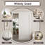 Hidden Style Track Solid Manufactured Wood Panel White Primed Sliding Barn Door With Installation Hardware Kit(No Assembly Required)-111086078-125554071