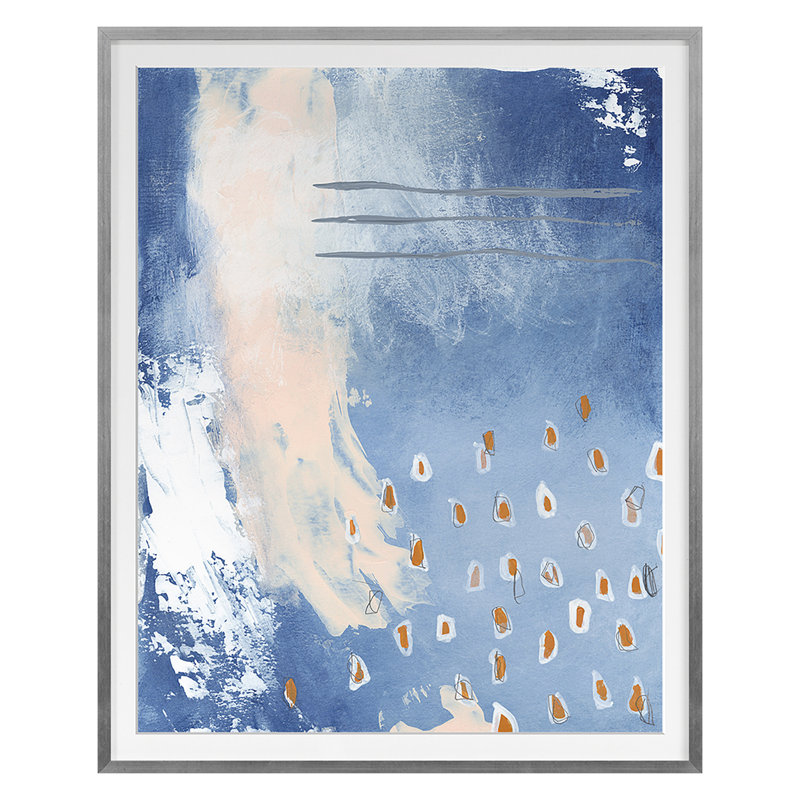 Festival 3 Print by Goderwis, Kyle, 30" H x 25" W, Silver Framed 