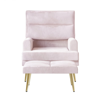 Fauteuil et repose-pieds Laureat