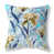 Bleu / floral beige sélectionné