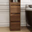 Armoire de rangement autoportante, support de rangement pour salle de bain, unité de coin multifonctionnelle, tablette à 4 niveaux et 2 tiroirs-944914042