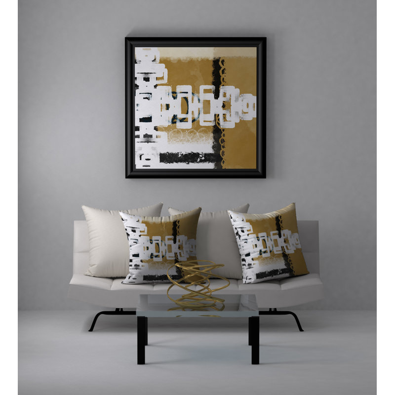 Reversible Throw Pillow, 18" x 18"