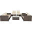 Ensemble de canapé avec coussins 9 pièces Wicker-22167756