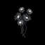 Coquette 5 Light Crystal LED Wall Sconce-194678752