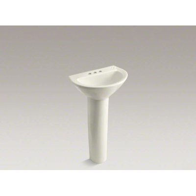 Parigi® Ceramic 20" Pedestal Bathroom Sink