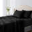 Luxury 4 Piece Solid Sheets Soft Rayon From Bamboo Blend Bedding Sheet Set-277409565-277409636