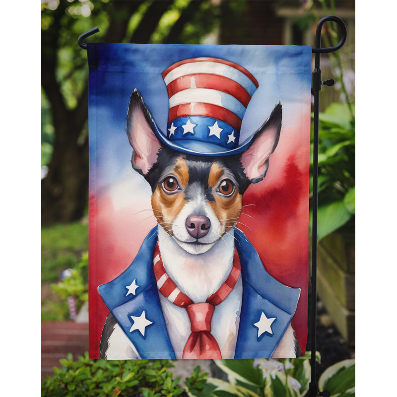 Drapeau patriotique du jardin américain, Terrier de rat