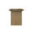 70.9'' W Solid Wood Dining Table, Oak