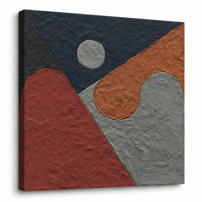 Textured Balance - Fine Art Giclee Print on Gallery Wrapped Canvas