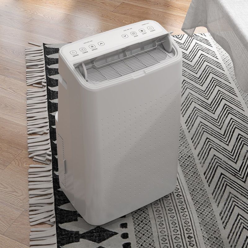 15,000 BTU Portable Air Conditioner, Portable AC Built-in Cool with Dehumidifier, and Fan Cools up to 850 Sq. Ft Bedroom, Office, Kitchen, Includes Remote Control & Installation Kits