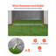 6 x 4 FT Metal Garden Shed Outdoor Storage Shed with 4 Louver Vents Grey