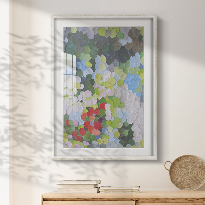 Santa Barbara -Framed Print, 19.5" H x 16.5" W, White