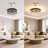 Theodora 15" W 4-Light Dimmable Drum Flush Mount -1415130604