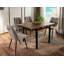 Aigne Metal Base Dining Table-1006489356