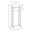 Metal Freestanding Coat Rack-2121748293
