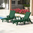 Ensemble de 3 chaises longues inclinables Vinnie