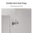 Ziyah Modern Wardrobe with Scalable Hanging Rod and Spacious Storage-1684659161