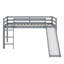 Structure de lit simple avec glissade Loft-107225014