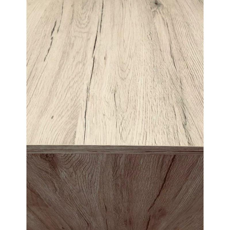 Lossett Square 80cm L x 80cm W Restaurant Table, Sonoma Oak