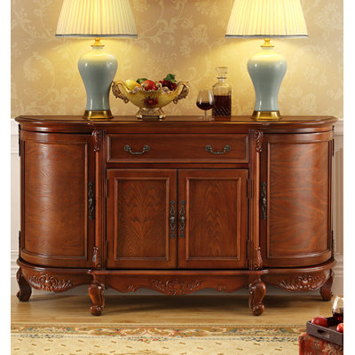 American-style Rubberwood Sideboard
