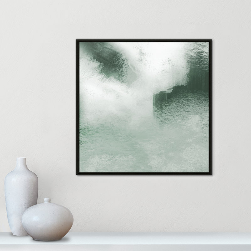 «Quietude Smudges II» par Marcus Prime, Espresso, H 31,5 po x l 31,5 po