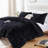 Fluffy Comforter Set 2 Pieces- All Seasons Luxury Fuzzy Comforter With One Pillowcase-116925518-117321017