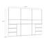 Tanima 3 Door Wardrobe