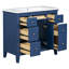 Meuble-lavabo simple 36,01 avec comptoir