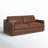 Belgrade 84'' Top Grain Leather Sofa-2091622729