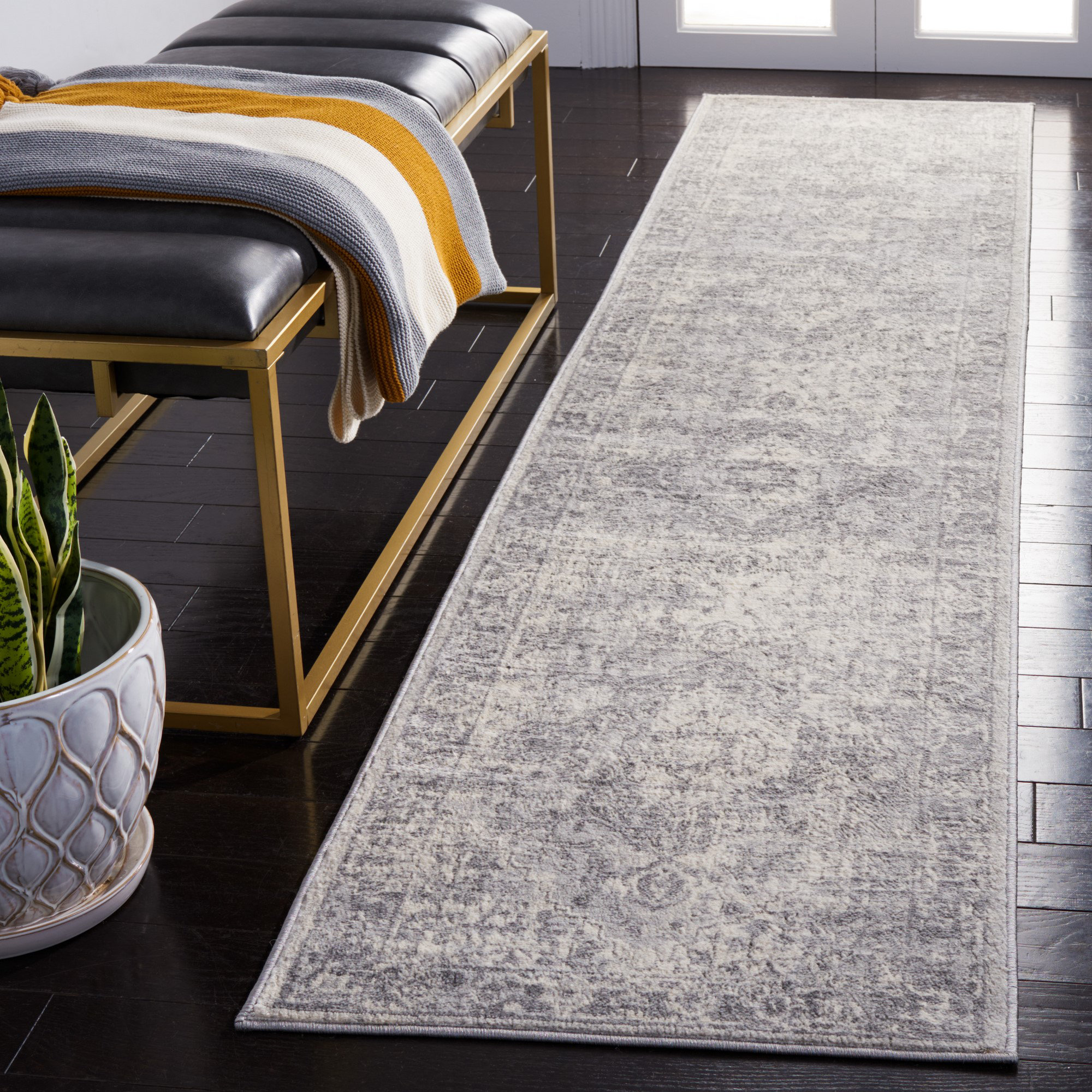 One Allium Way® Brentwood Performance Oriental Rug | Wayfair