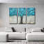 « Conteurs » de Britt Hallowell, triptyque mural, 152 x 102 cm-873149414