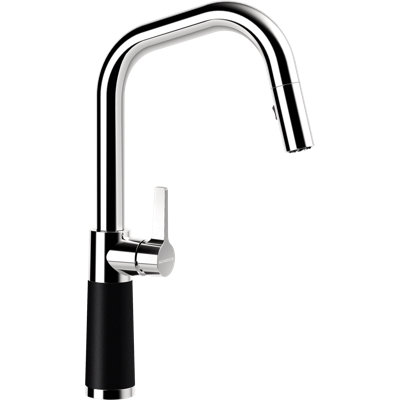 High Pressure Cristadur Pull Out Single Lever Monobloc Tap